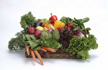 Green leafy veggies are rich source of potassium and iron