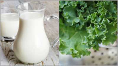 Kale helps in keeping healthy bones as it has calcium