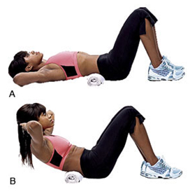 Bent Knee Crunches Workouts