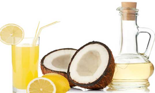 Coconut Oil And Lemon