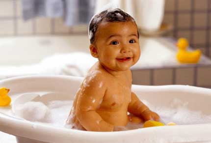 Coconut oil for Baby Bath
