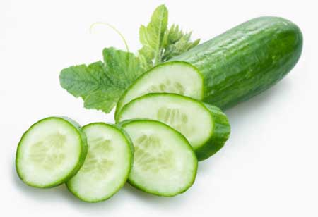 Cucumber to Cure Dry Skin