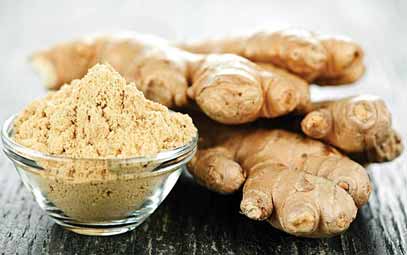 Ginger is effective in relieving from menstrual pain