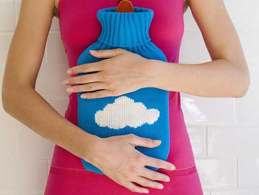 Hot water packs for adenomyosis