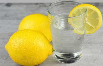 Lemon With Hot Water