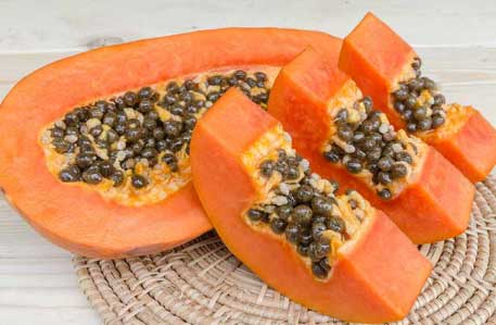 Papaya and Oat Meal Face Pack