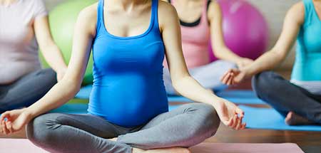 good during pregnancy is to practice yoga