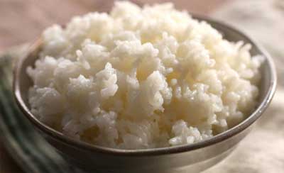 White Rice in Stomach Flu