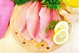 Fish is very rich in omega-3 fatty acids and potassium