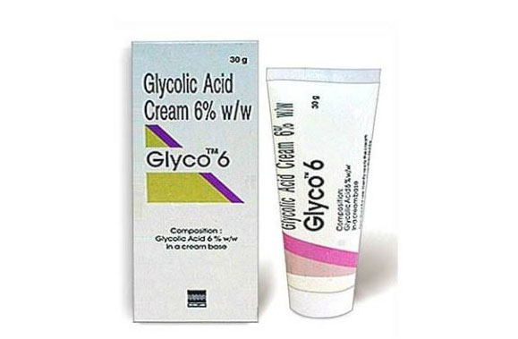 Glycolic acid creams