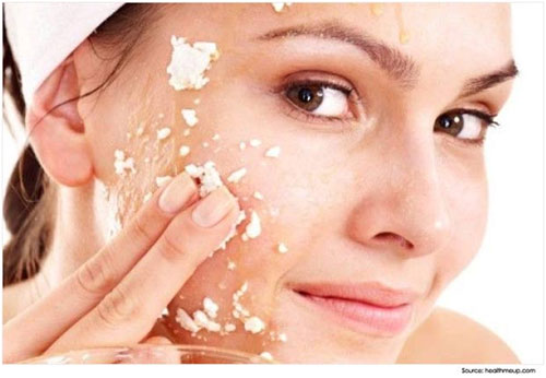 Oatmeal To get rid of Acne Scabs