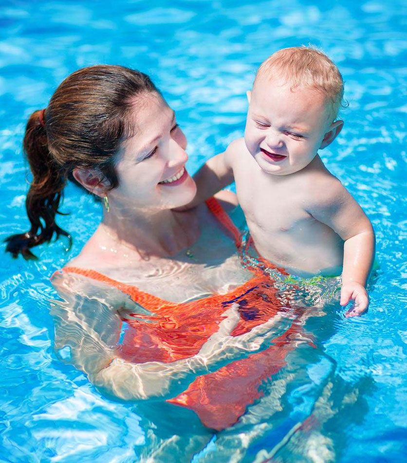 Swimming Postpartum Exercises
