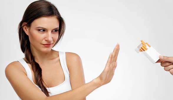 Smoking Harmful Effects on Women's Skin : Skin Cancer