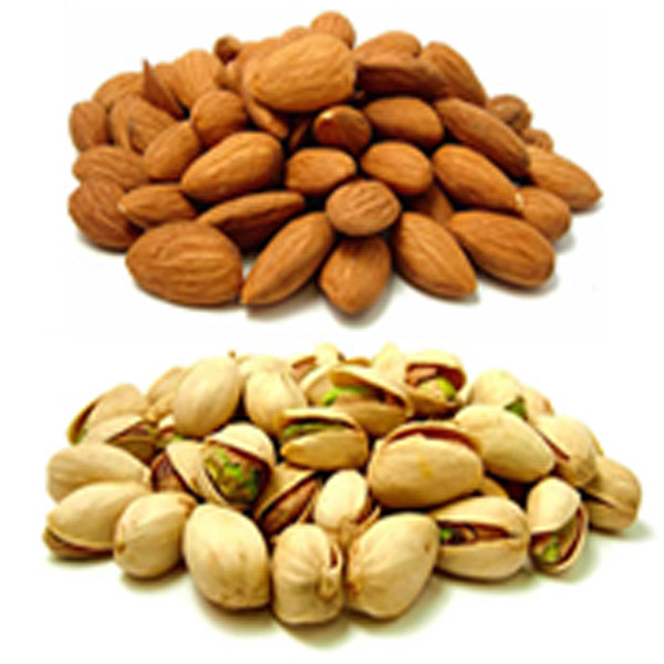 Pistachios and Almonds