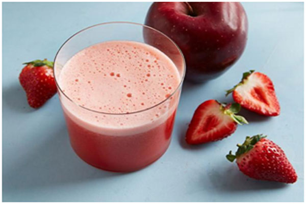 Apple And Strawberry Juice